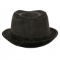 Classic James Black Velvet Trilby Hat