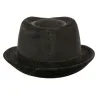 chapeau trilby velours -  Chapellerie Traclet Reference : 9759 | Chapellerie Traclet