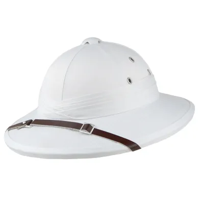 Casque Colonial Français blanc Reference : 5465 | Chapellerie Traclet