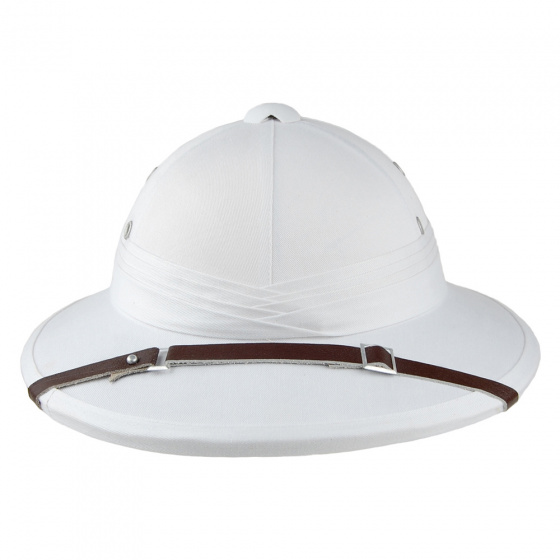 Casque Colonial Français blanc