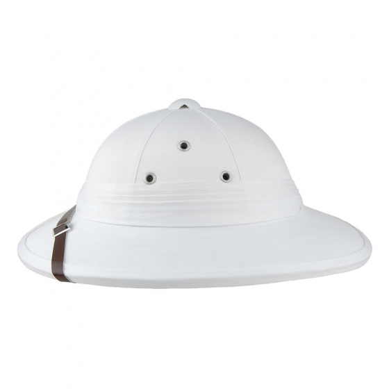 Casque Colonial Français blanc