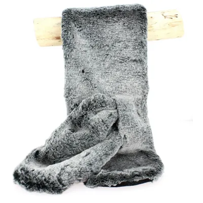 Megève Anthracite Neck Warmer - Traclet Reference: 6190 | Traclet Hat Shop
