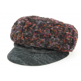 Gavroche Elorine Cap Bordeaux & Anthracite- Mtm