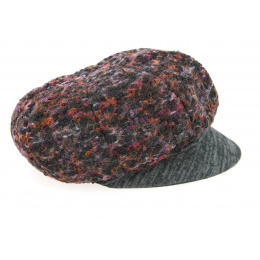 Gavroche Elorine Cap Bordeaux & Anthracite- Mtm