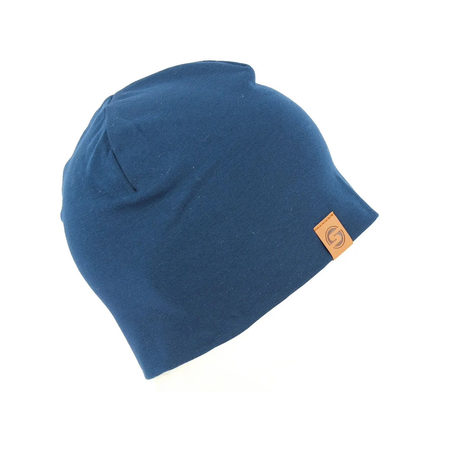 Bonnet Basic Coton Bleu- Super Yellow  Reference : 4042 | Chapellerie Traclet