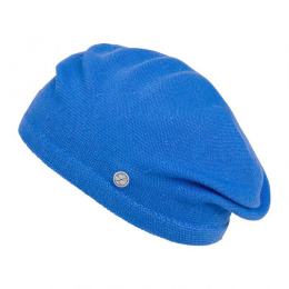 Belza Blue Cotton Beret- Heritage by Laulhère