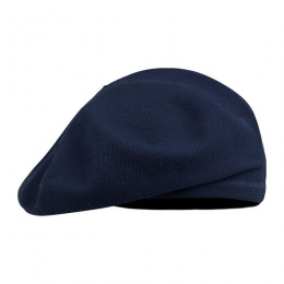 Navy Cotton Belza Beret - Heritage by Laulhère