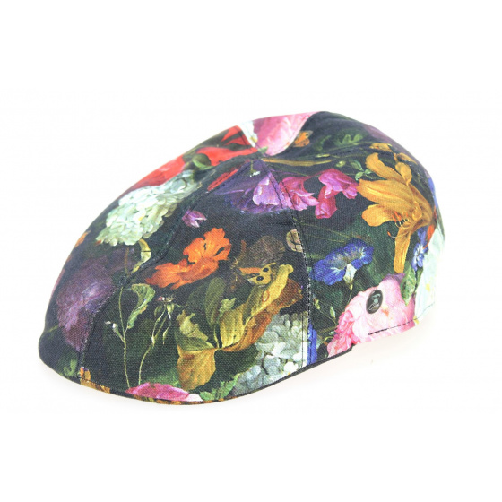 Floral Cotton Duck Bill Cap Courtrai - City Sport