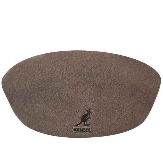 Casquette Plate Kangol 504 Taupe  Casquette Plate Kangol 504 Taupe