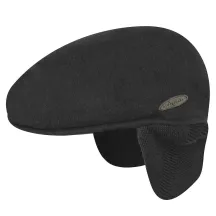 Casquette cache-oreilles noir - Kangol  Reference : 4132 | Chapellerie Traclet