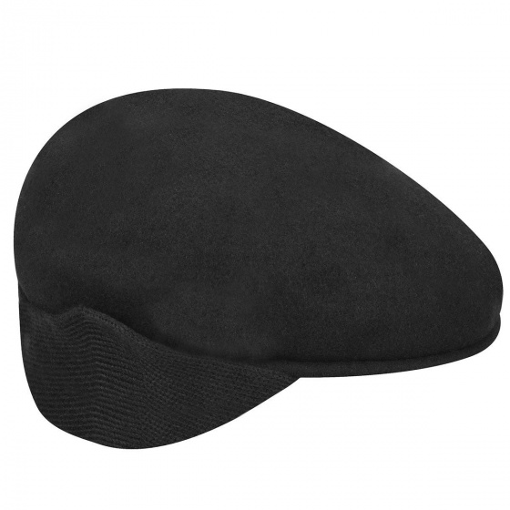 Casquette Cache-Oreilles Noire - Kangol