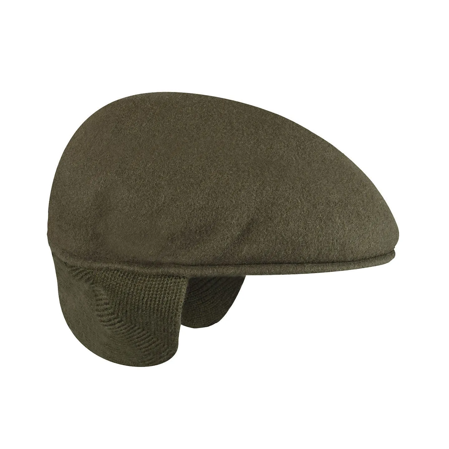 Casquette cache-oreilles kaki - Kangol  Reference : 4147 | Chapellerie Traclet