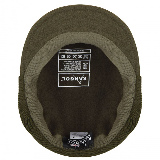 Casquette Cache-Oreilles kaki - Kangol