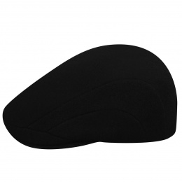 CASQUETTE KANGOL Noir - WOOL 507
