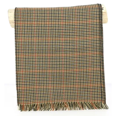 Houndstooth Wool & Cashmere Scarf - City Sport  Reference: 2917 | Traclet Hat Shop