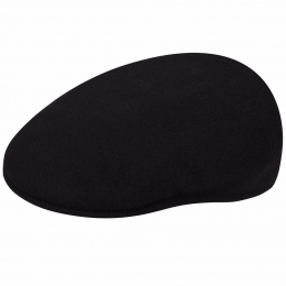 Flat cap 504 Wool winter Black - Kangol