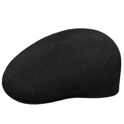 Kangol Tropic 504 Black Flat Cap Reference: 3542 | Chapellerie Traclet
