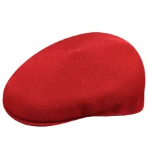 Red Tropic 504 Flat Cap - Kangol Reference: 3536 | Traclet Hat Shop