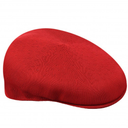 Red Tropic 504 Flat Cap - Kangol