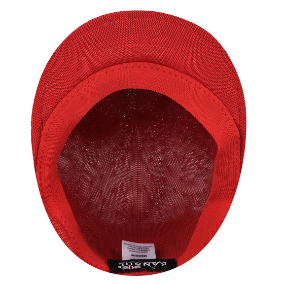 Red Tropic 504 Flat Cap - Kangol Red Tropic 504 Flat Cap - Kangol