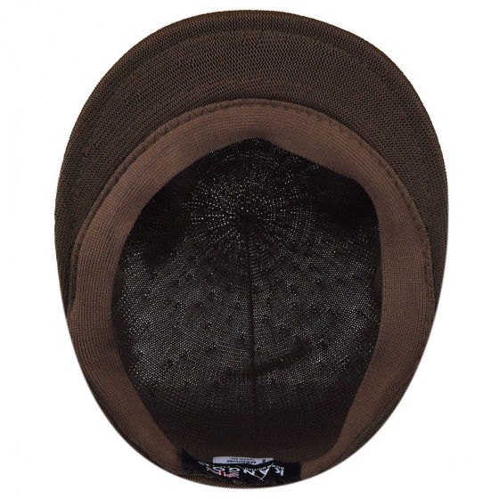 Casquette Plate Kangol Tropic 504 Marron
