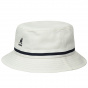 Bob Stripe Lahinch White Cotton - Kangol