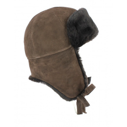 Brown Sheepskin Fur Ushanka - Traclet