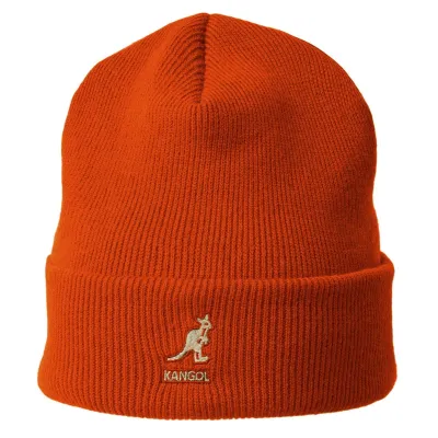 khaki acrylic cuff pull on beanie - kangol shop Reference: 4249 | Chapellerie Traclet