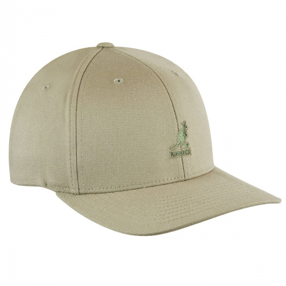 Wool Baseball Flexfit Cap Beige - Kangol