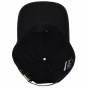 Black Cotton Washed Baseball Cap - Kangol