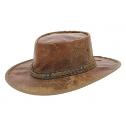 Chapeau Cuir Squashy Bronco Barmah