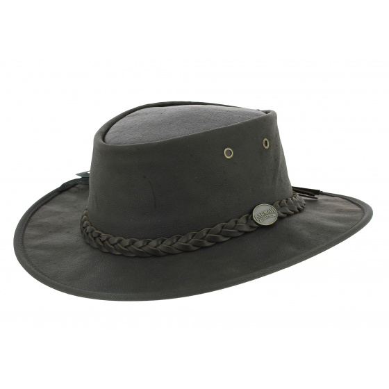 Kangaroo Leather Hat - Sundowner Barmah