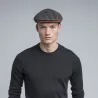 Casquette Plate Swithboard 504 Orange & Grise- Kangol  Reference : 4594 | Chapellerie Traclet
