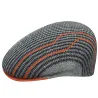 Switchboard 504 Flat Cap Orange & Grey - Kangol Reference: 4594 | Traclet Hat Shop