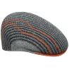 Switchboard 504 Flat Cap Orange & Grey - Kangol Reference: 4594 | Traclet Hat Shop