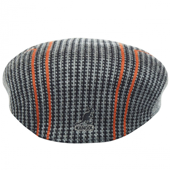 Switchboard 504 Flat Cap Orange & Grey - Kangol Switchboard 504 Flat Cap Orange & Grey - Kangol