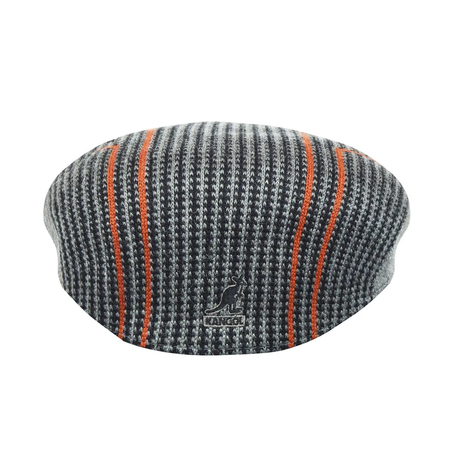 Switchboard 504 Flat Cap Orange & Grey - Kangol Reference: 4594 | Traclet Hat Shop