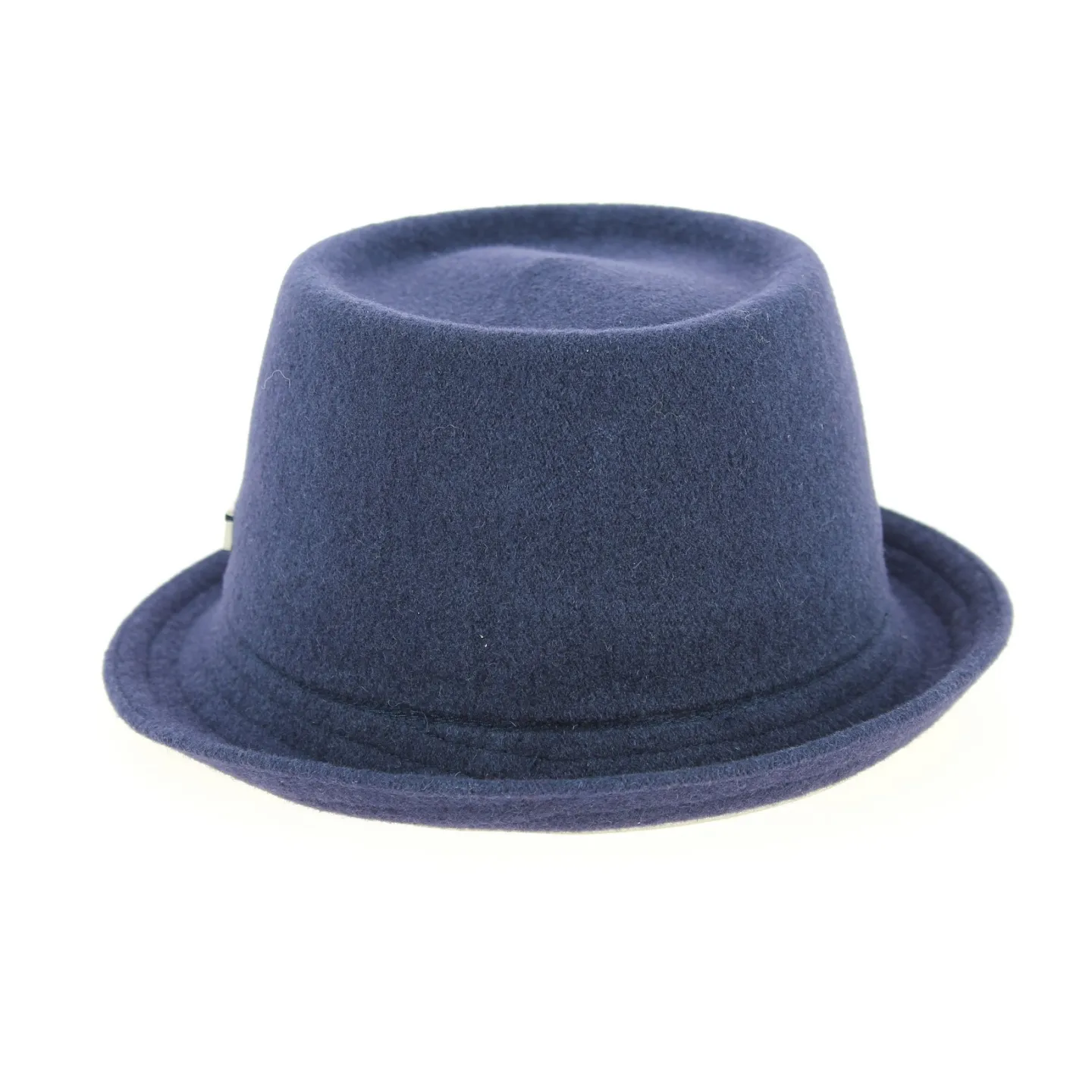 Chapeau PorkPie Wool Mowbray Bleu Marine- Kangol Reference : 9057 | Chapellerie Traclet