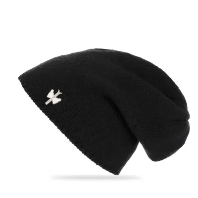 Oversize Beanie Pienza Black - Pipolaki Reference: 4361 | Traclet Hat Shop