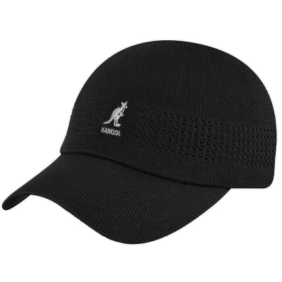 Casquette Baseball Tropic Ventair SpaceCap Noire- Kangol Reference : 7851 | Chapellerie Traclet
