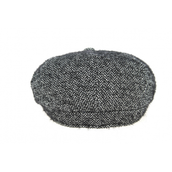 Casquette Hatteras Rimini Tweed Noir et Blanc- Traclet