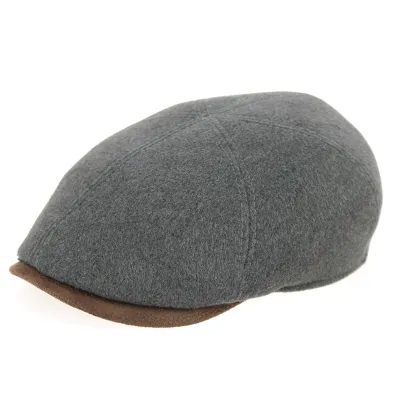 Casquette Plate Gadoni Grise- Traclet Reference : 8839 | Chapellerie Traclet