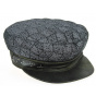 Black & Grey Hermione Sailor Cap - Mtm