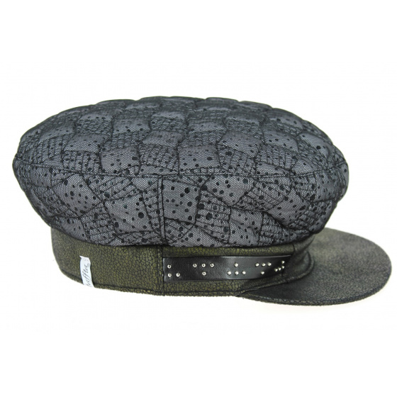 Casquette Marin Hermione Noire & Grise- Mtm
