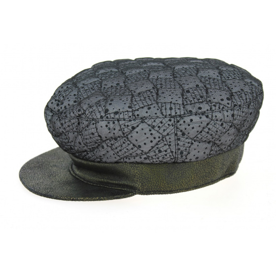 Black & Grey Hermione Sailor Cap - Mtm Black & Grey Hermione Sailor Cap - Mtm
