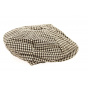 Brown Houndstooth Irish Cap - Traclet