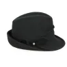 Black Wool Felt Trilby Hat Maciano - Traclet Reference: 2562 | Traclet Hatters