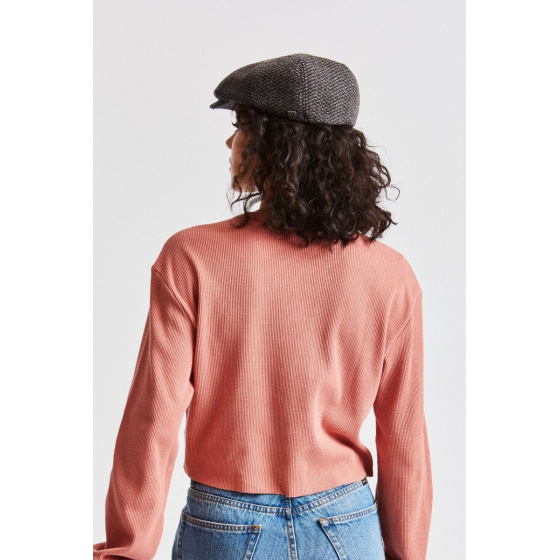 Casquette Brood Laine Noir & Marine- Brixton