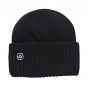 The Buoy Wool Beanie Black - Coal