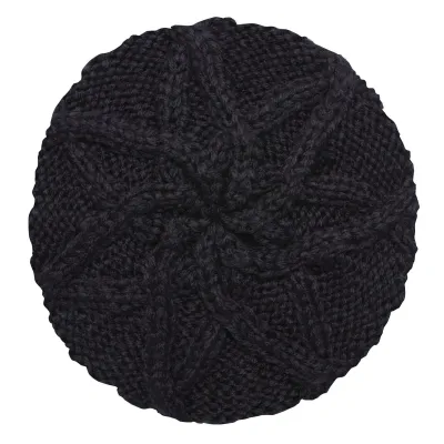 Béret The Bobbie Noir- Coal Reference : 7805 | Chapellerie Traclet